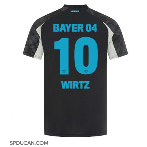 Muški Nogometni Dres Bayer Leverkusen Florian Wirtz #10 Rezervni 2024-25 Kratak Rukav